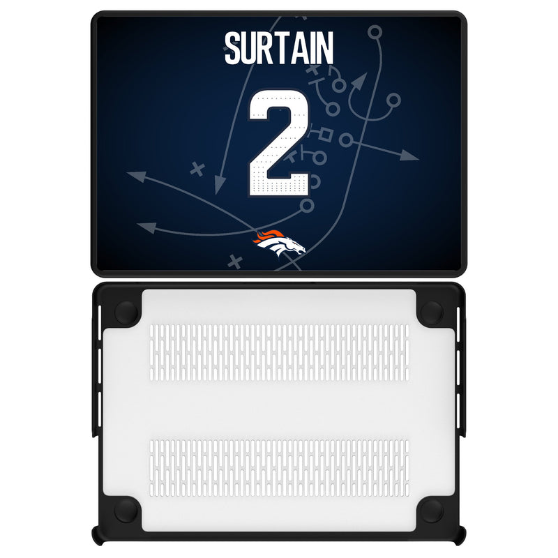 Pat Surtain II Denver Broncos 2 Ready MacBook Laptop Case