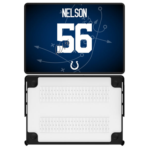 Quenton Nelson Indianapolis Colts 56 Ready MacBook Laptop Case