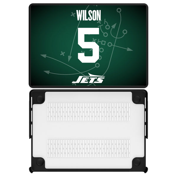 Garrett Wilson New York Jets 5 Game Tactic MacBook Laptop Case for Apple MacBook
