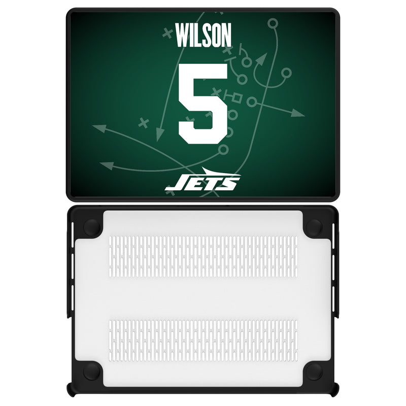 Garrett Wilson New York Jets 5 Game Tactic MacBook Laptop Case for Apple MacBook