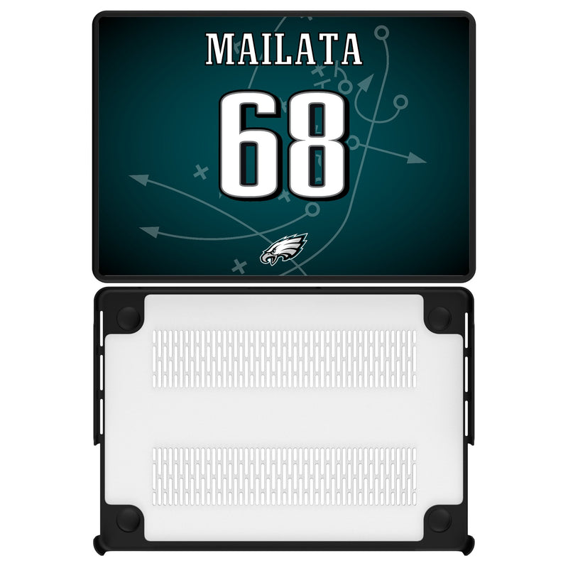 Jordan Mailata Philadelphia Eagles 68 Game Tactic MacBook Laptop Case for Apple MacBook