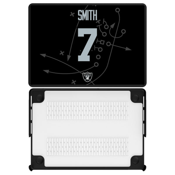 Geno Smith Las Vegas Raiders 7 Game Tactic MacBook Laptop Case for Apple MacBook