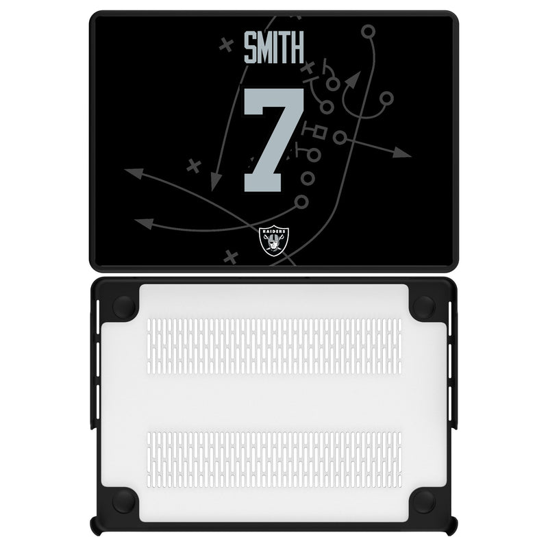 Geno Smith Las Vegas Raiders 7 Game Tactic MacBook Laptop Case for Apple MacBook