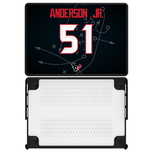 Will Anderson Jr. Houston Texans 51 Ready MacBook Laptop Case