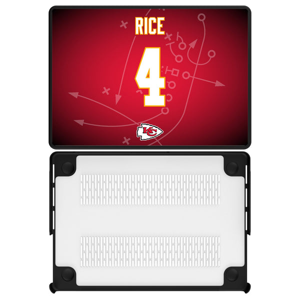 Rashee Rice Kansas City Chiefs 4 Ready MacBook Laptop Case