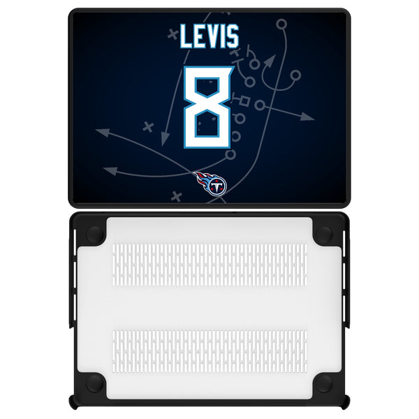 Will Levis Tennessee Titans 8 Ready MacBook Laptop Case