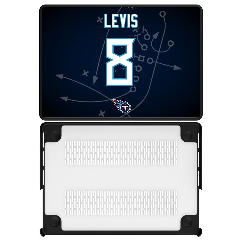 Will Levis Tennessee Titans 8 Ready MacBook Laptop Case