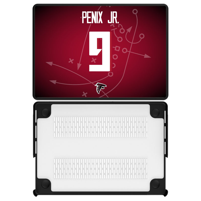 Michael Penix Jr. Atlanta Falcons 9 Game Tactic MacBook Laptop Case for Apple MacBook