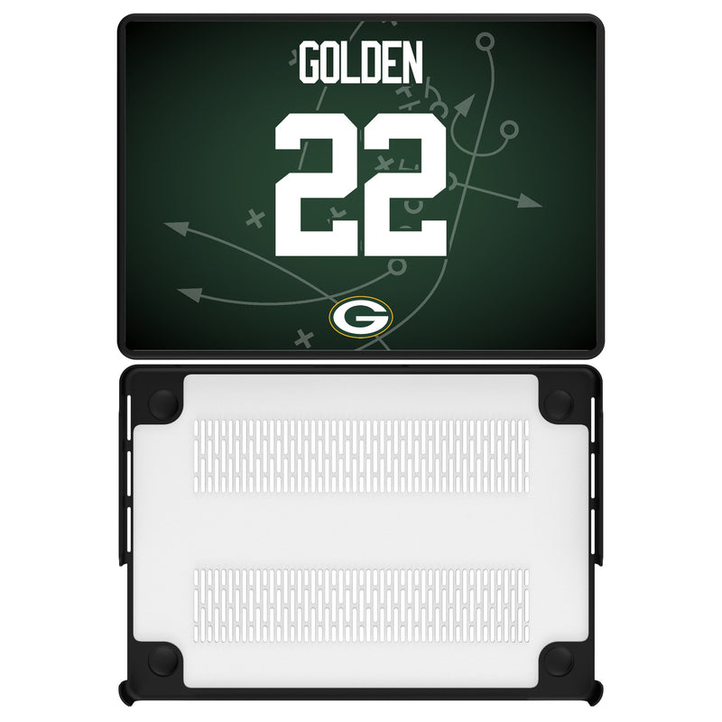 Matthew Golden Green Bay Packers 22 Game Tactic MacBook Laptop Case for Apple MacBook