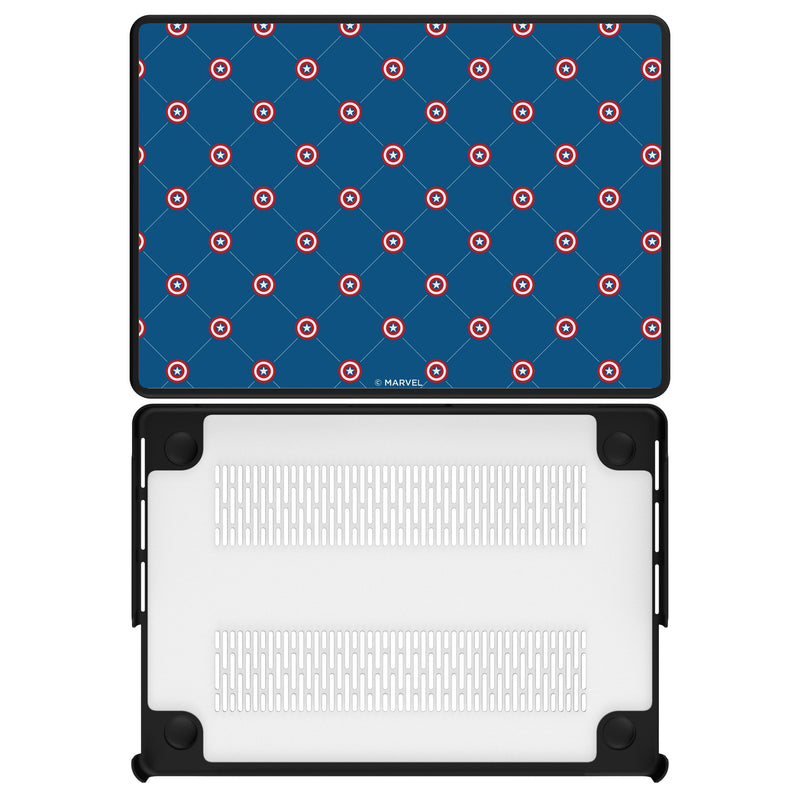 Marvel Avengers Captain America Pattern MacBook Laptop Case for Apple MacBook