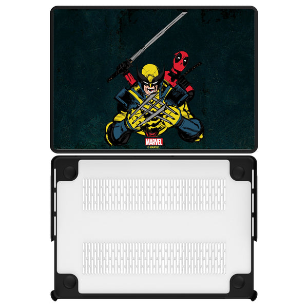 Marvel Deadpool Wolverine Badge MacBook Laptop Case for Apple MacBook