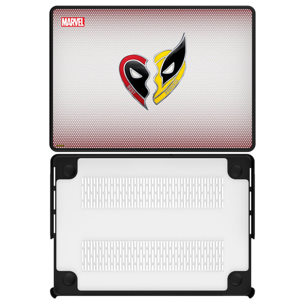 Marvel Deadpool Wolverine Grid MacBook Laptop Case for Apple MacBook