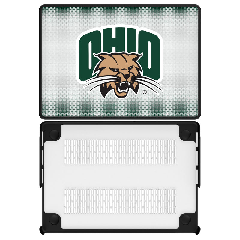 Ohio University Bobcats Linen MacBook Laptop Case for Apple MacBook