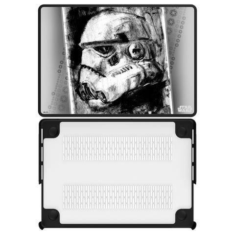 Star Wars Stormtrooper Portrait Laptop Case - Thumbnail 2