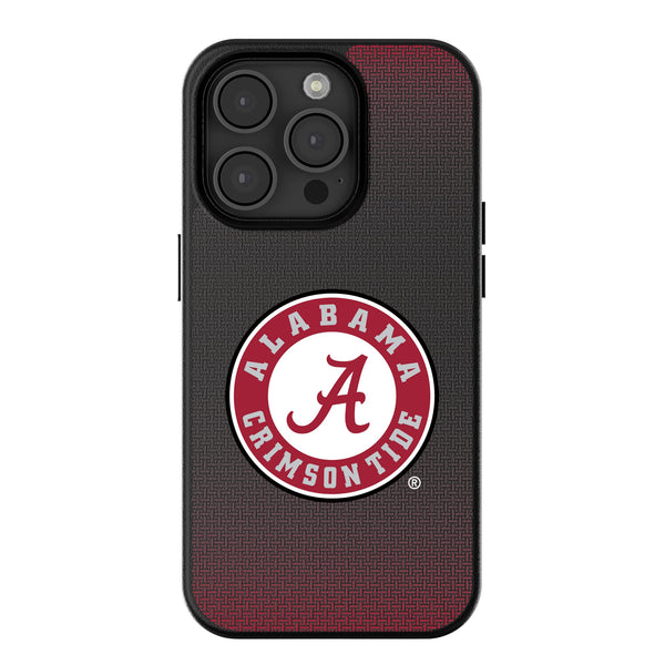 University of Alabama Crimson Tide Linen iPhone MagSafe Compatible Phone Case