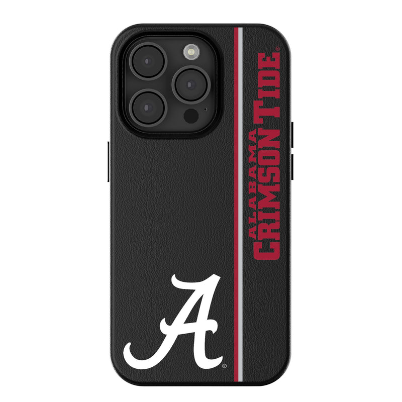 University of Alabama Crimson Tide Script A Sidebar iPhone MagSafe Compatible Phone Case for Apple iPhone