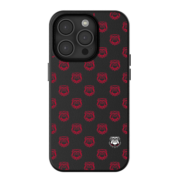 University of Georgia Bulldogs Uga Fashion Pattern iPhone MagSafe Compatible Phone Case for Apple iPhone