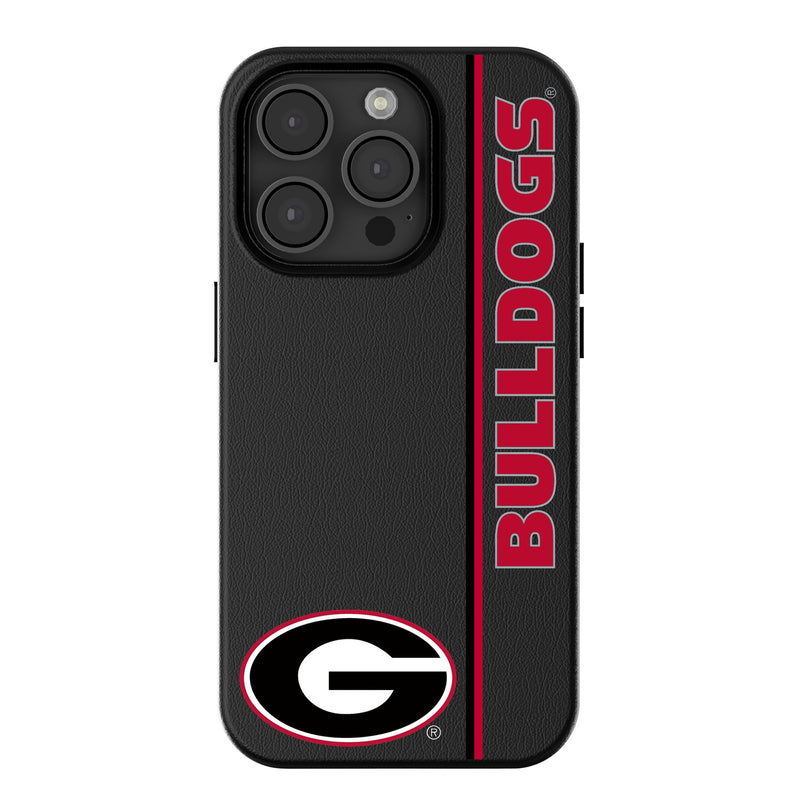 University of Georgia Bulldogs Sidebar iPhone MagSafe Compatible Phone Case