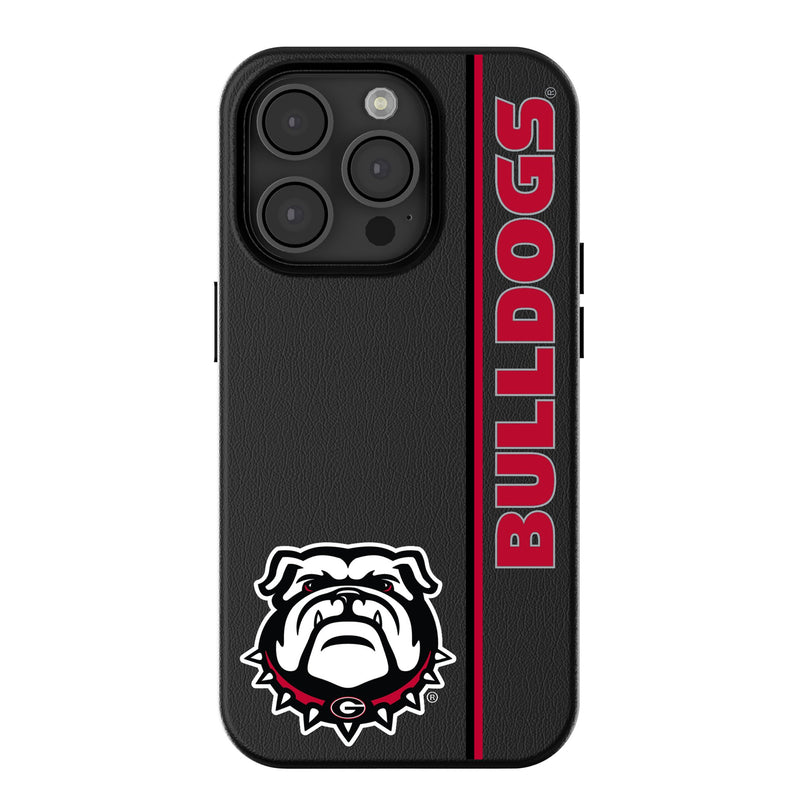 University of Georgia Bulldogs Uga Sidebar iPhone MagSafe Compatible Phone Case