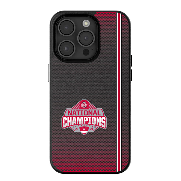 Ohio State University Buckeyes 2024 College Football Playoff National Champion iPhone MagSafe Compatible Phone Case for Apple iPhone