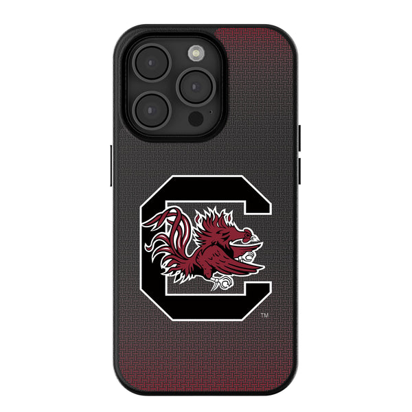 University of South Carolina Gamecocks Linen iPhone MagSafe Compatible Phone Case for Apple iPhone