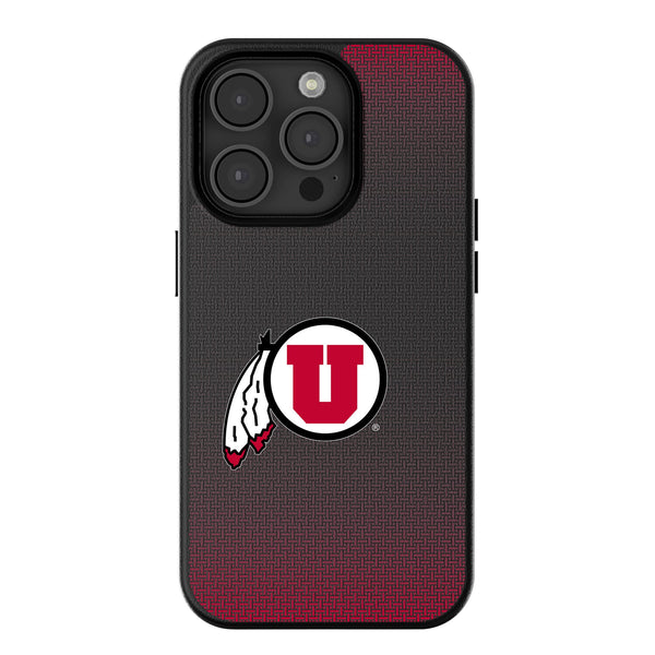 University of Utah Utes Linen iPhone MagSafe Compatible Phone Case for Apple iPhone