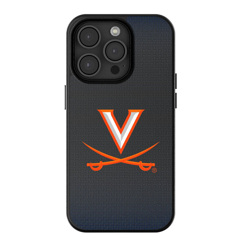 University of Virginia Cavaliers Linen iPhone MagSafe Compatible Phone Case for Apple iPhone