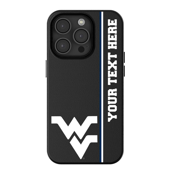 West Virginia University Mountaineers Personalized Sidebard iPhone MagSafe Compatible Phone Case for Apple iPhone
