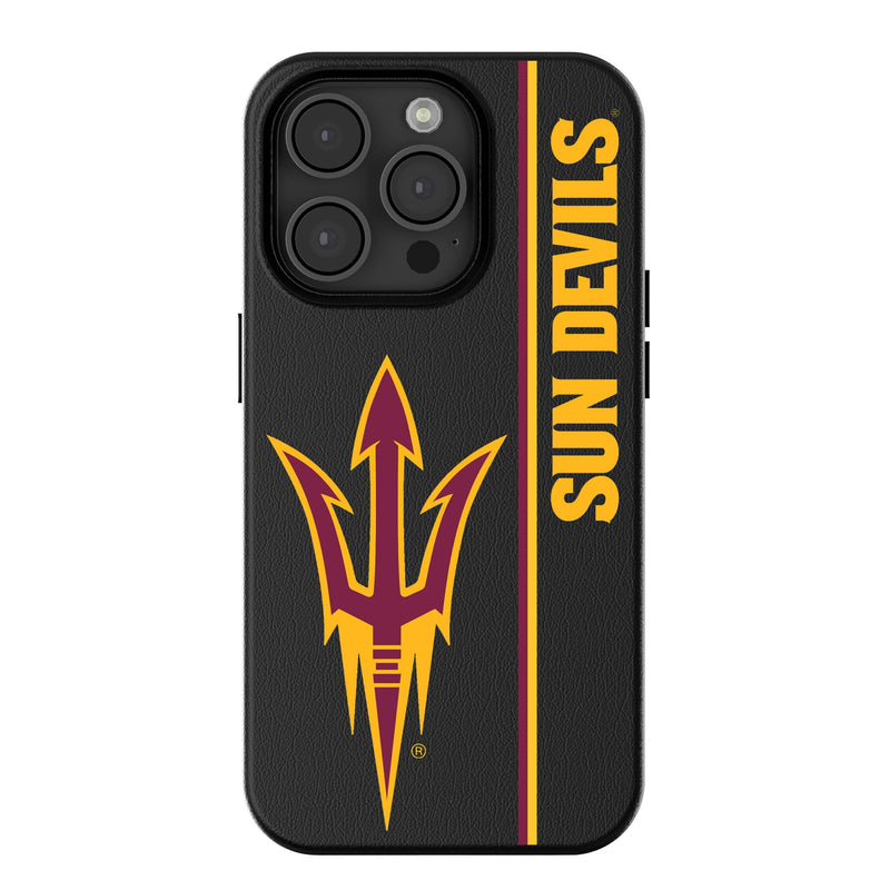 Arizona State University Sun Devils Sidebar iPhone MagSafe Compatible Phone Case