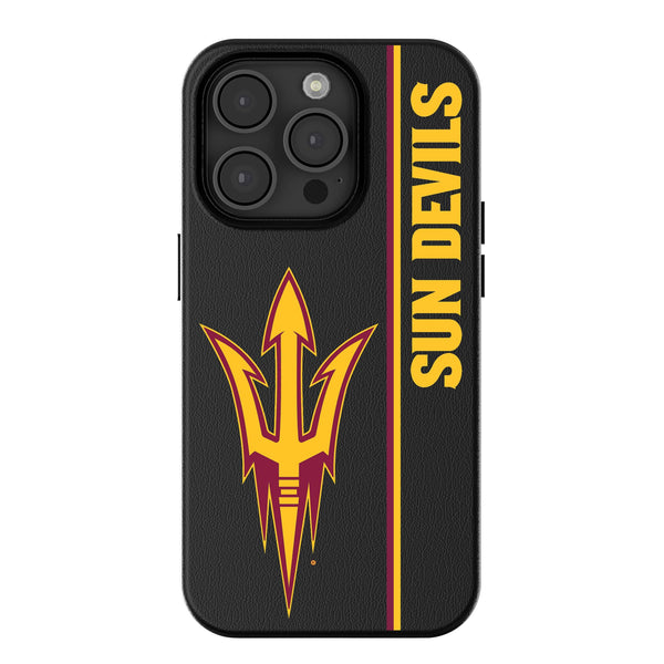 Arizona State University Sun Devils Sidebar iPhone MagSafe Compatible Phone Case for Apple iPhone