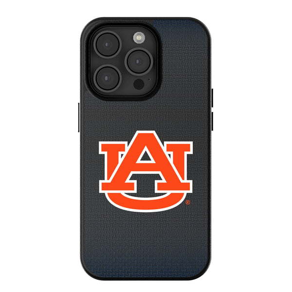 University of Auburn Tigers Linen iPhone MagSafe Compatible Phone Case for Apple iPhone
