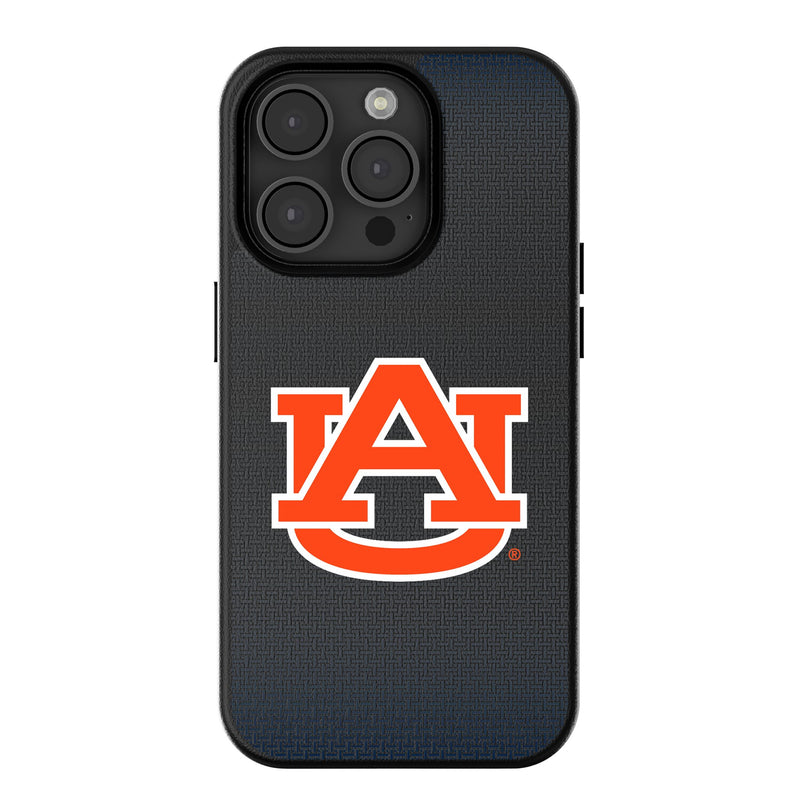 University of Auburn Tigers Linen iPhone MagSafe Compatible Phone Case for Apple iPhone