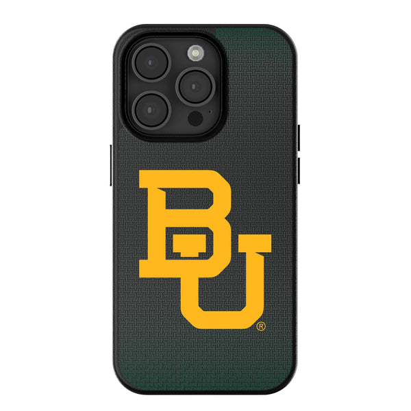 Baylor University Bears Linen iPhone MagSafe Compatible Phone Case for Apple iPhone