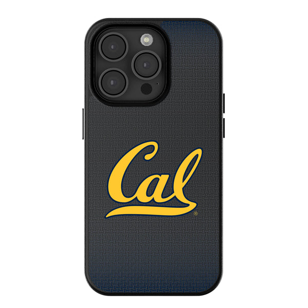 University of California Berkeley Golden Bears Linen iPhone MagSafe Compatible Phone Case for Apple iPhone