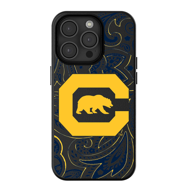 University of California Berkeley Golden Bears Paisley iPhone MagSafe Compatible Phone Case for Apple iPhone