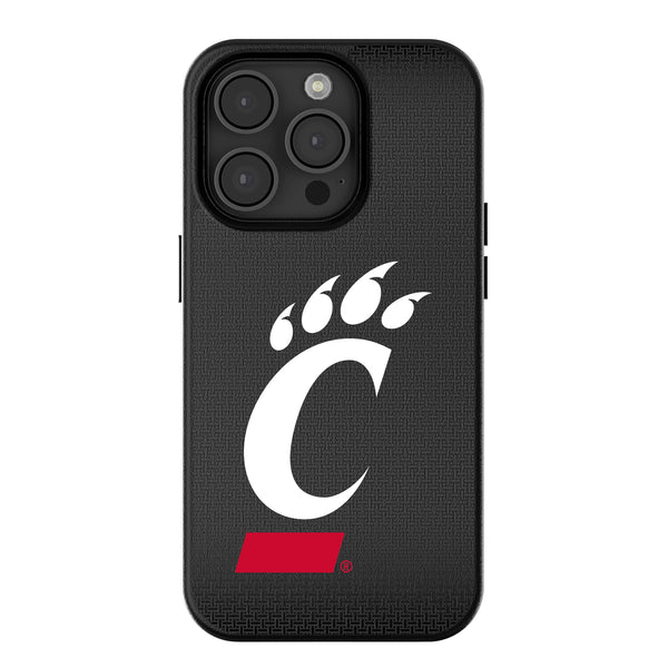 University of Cincinnati Bearcats Linen iPhone MagSafe Compatible Phone Case for Apple iPhone