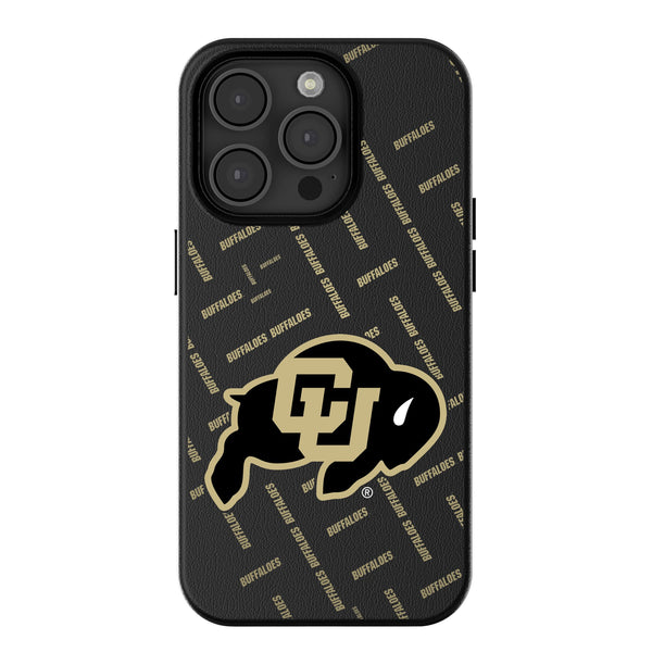 University of Colorado Buffaloes Quadtile iPhone MagSafe Compatible Phone Case for Apple iPhone
