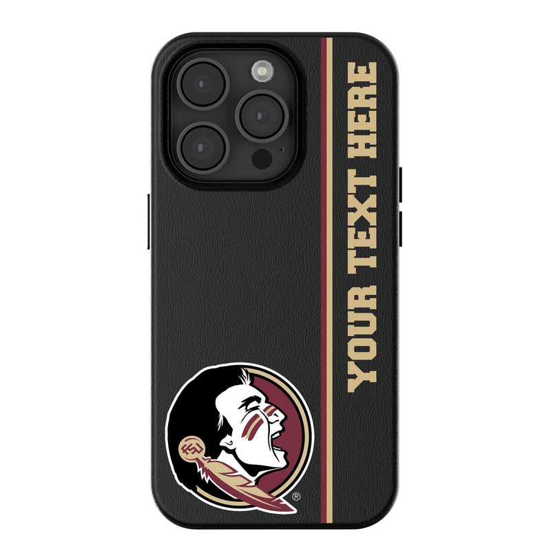 Florida State University Seminoles Personalized Sidebard iPhone MagSafe Compatible Phone Case for Apple iPhone