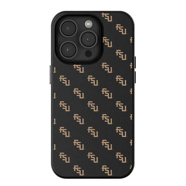 Florida State University Seminoles Fashion Pattern iPhone MagSafe Compatible Phone Case for Apple iPhone