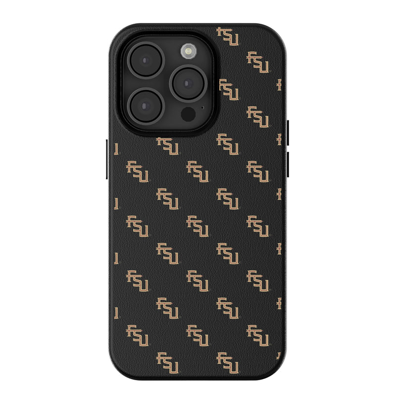 Florida State University Seminoles Fashion Pattern iPhone MagSafe Compatible Phone Case for Apple iPhone