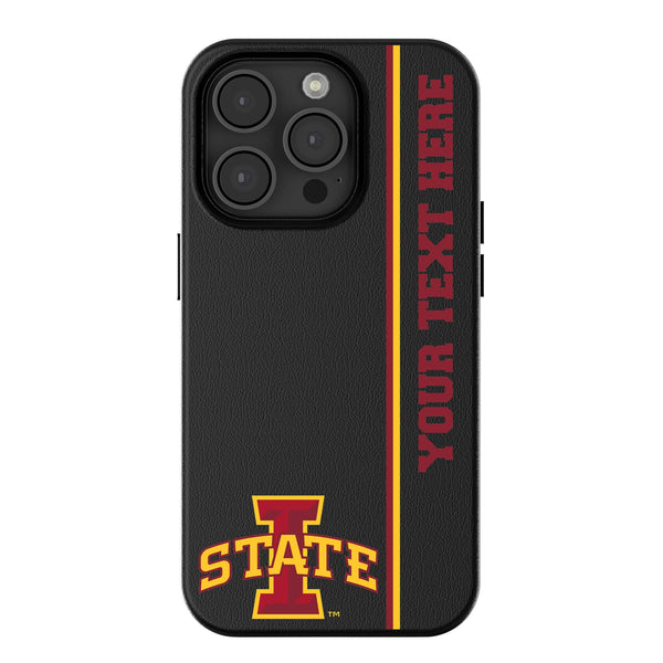 Iowa State University Cyclones Personalized Sidebard iPhone MagSafe Compatible Phone Case for Apple iPhone