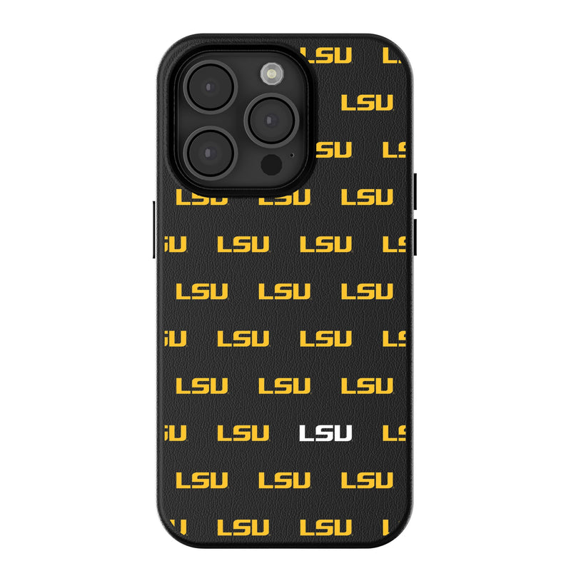 Louisiana State University Tigers Fashion Pattern iPhone MagSafe Compatible Phone Case for Apple iPhone