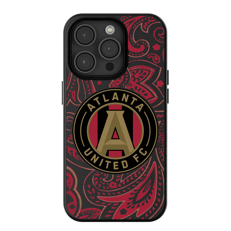 Atlanta United FC  Paisley iPhone MagSafe Compatible Phone Case