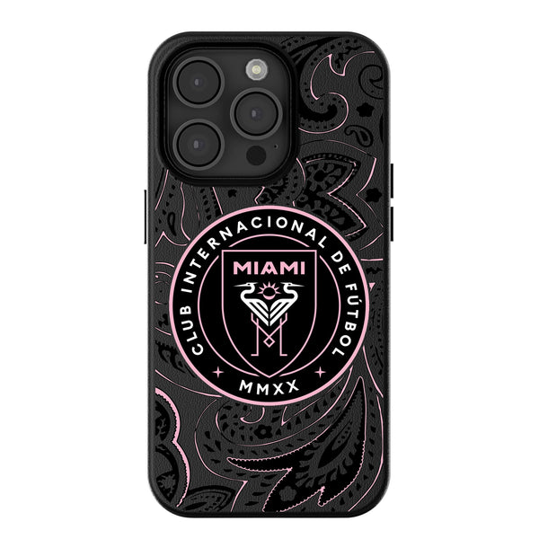 Inter Miami CF  Paisley iPhone MagSafe Compatible Phone Case