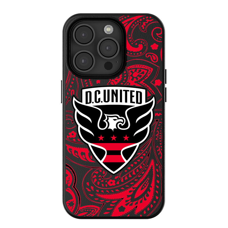 DC United  Paisley iPhone MagSafe Compatible Phone Case