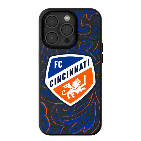 FC Cincinnati  Paisley iPhone MagSafe Compatible Phone Case