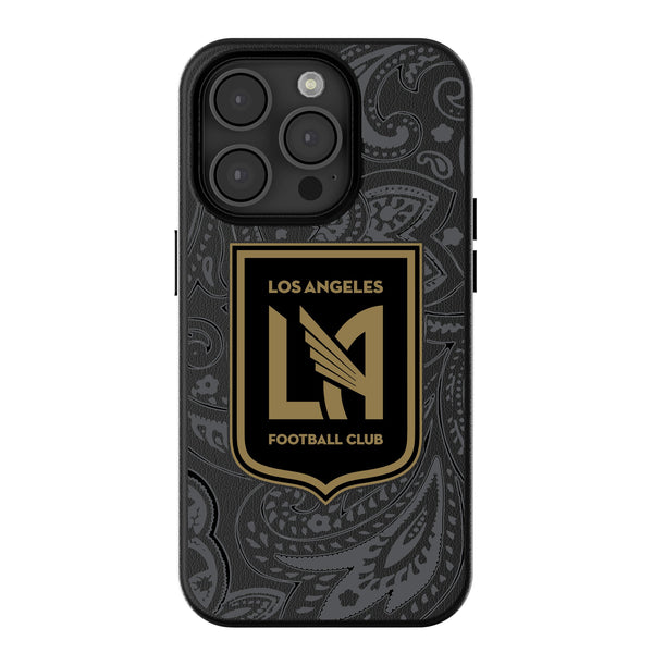 Los Angeles Football Club   Paisley iPhone MagSafe Compatible Phone Case