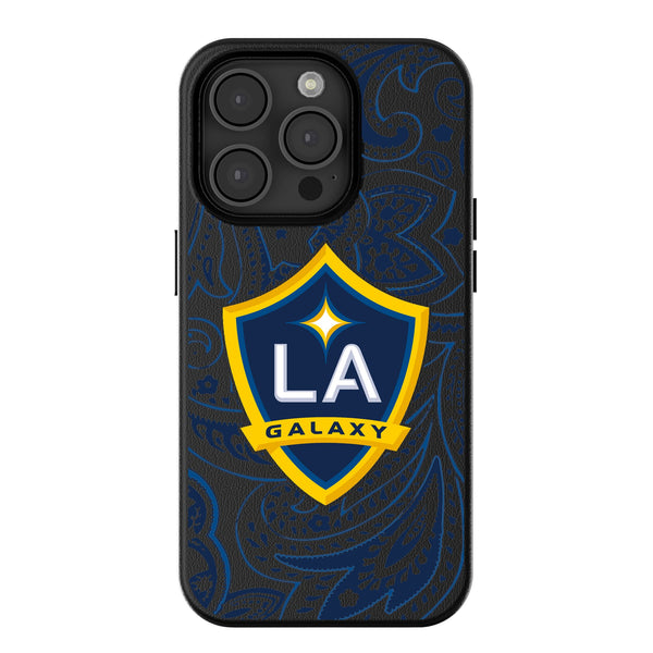 LA Galaxy  Paisley iPhone MagSafe Compatible Phone Case