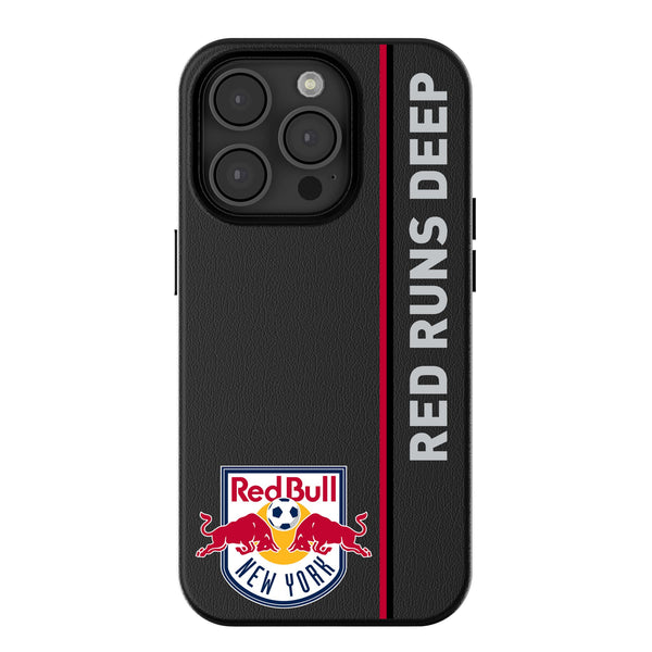 New York Red Bulls  Sidebar iPhone MagSafe Compatible Phone Case