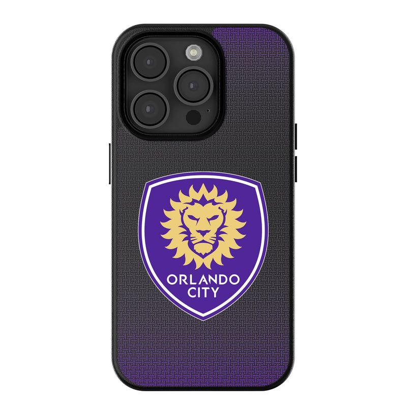 Orlando City Soccer Club  Linen iPhone MagSafe Compatible Phone Case